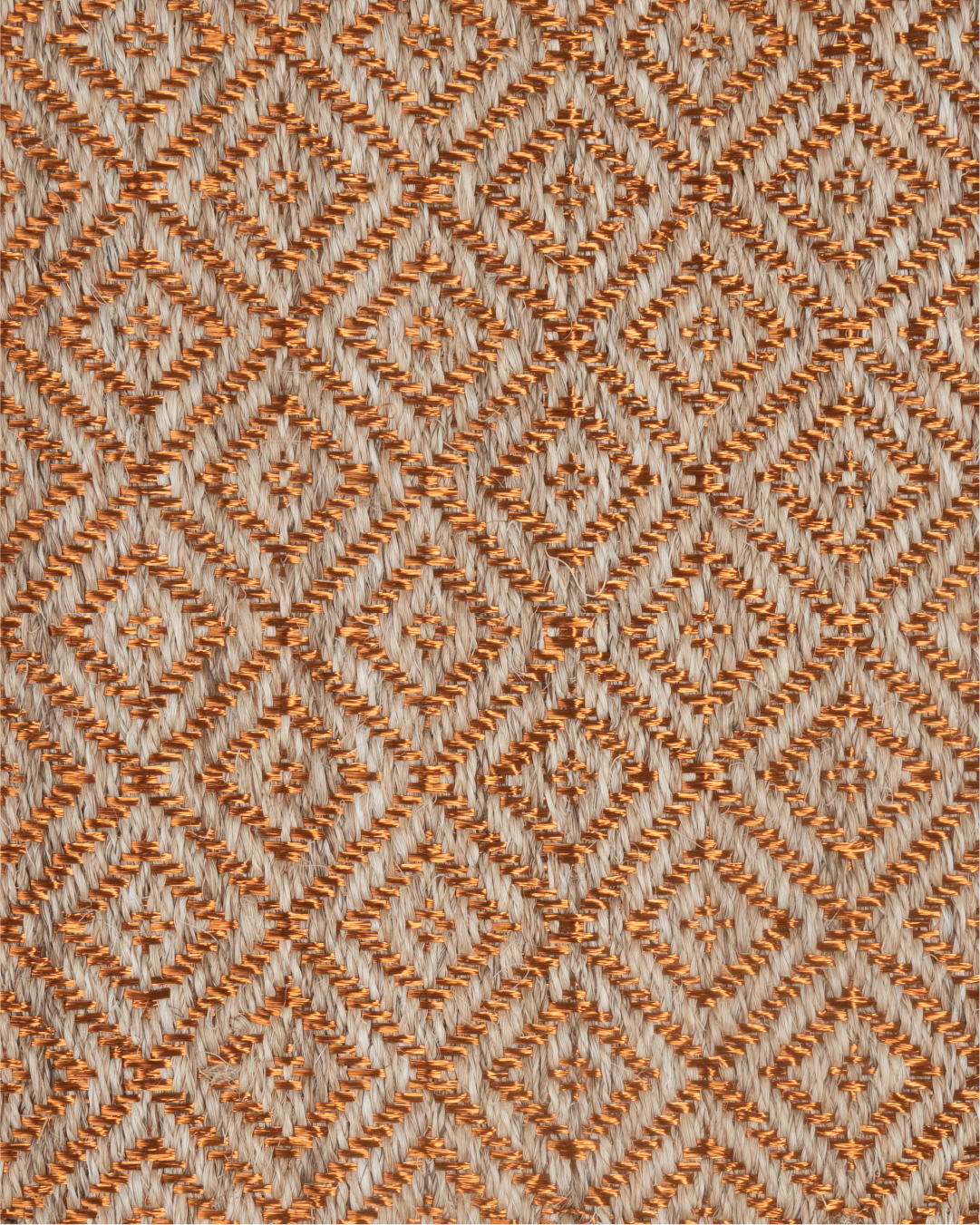 MEDIUM RHOMBUS WEAVE - FIQUE FIBER AND COPPER