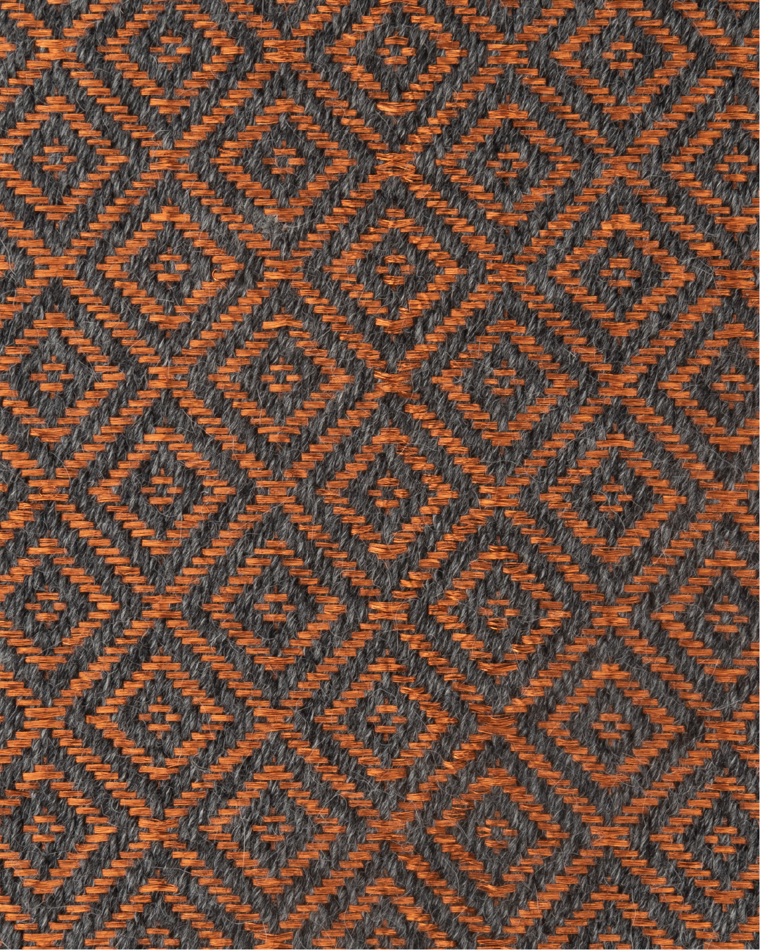 MEDIUM RHOMBUS WEAVE - ALPACA AND COPPER