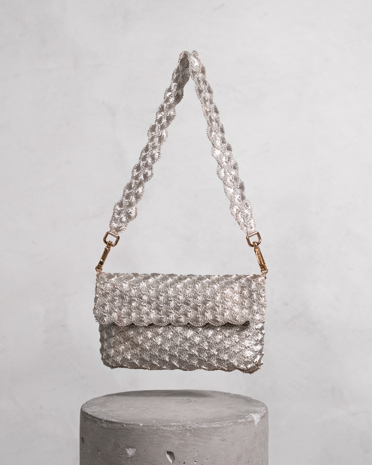THE DANCER BAG - SILVER