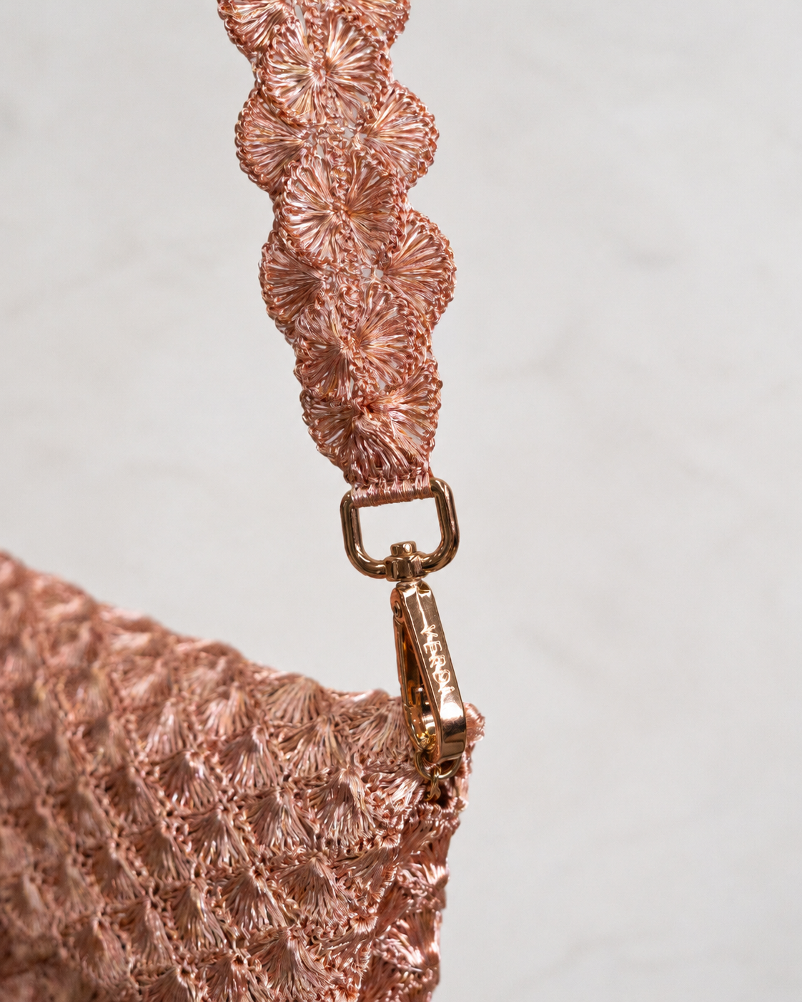 CLUTCH STRAP - ROSE GOLD