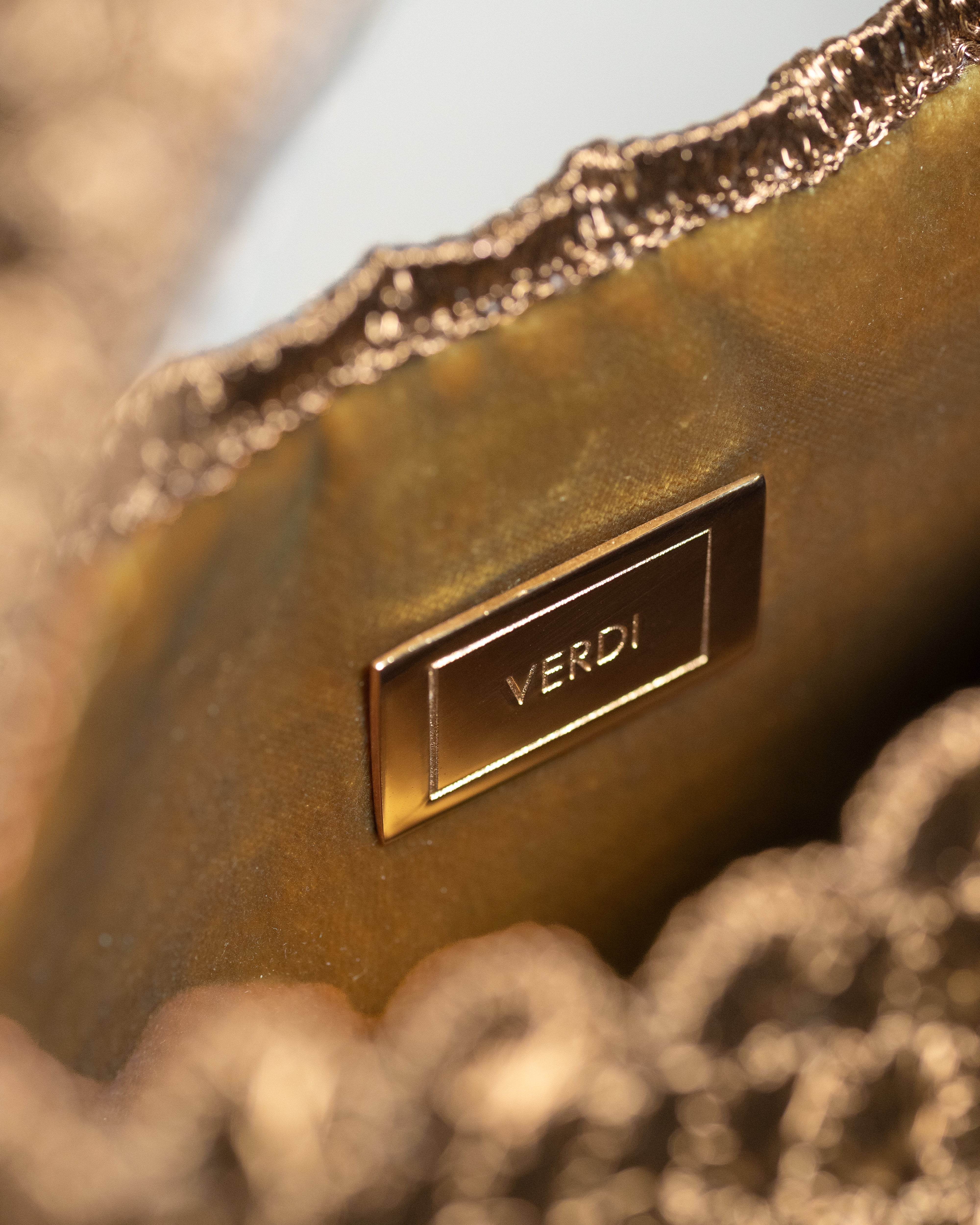 ARISTA BAG - ANTIQUE BRASS