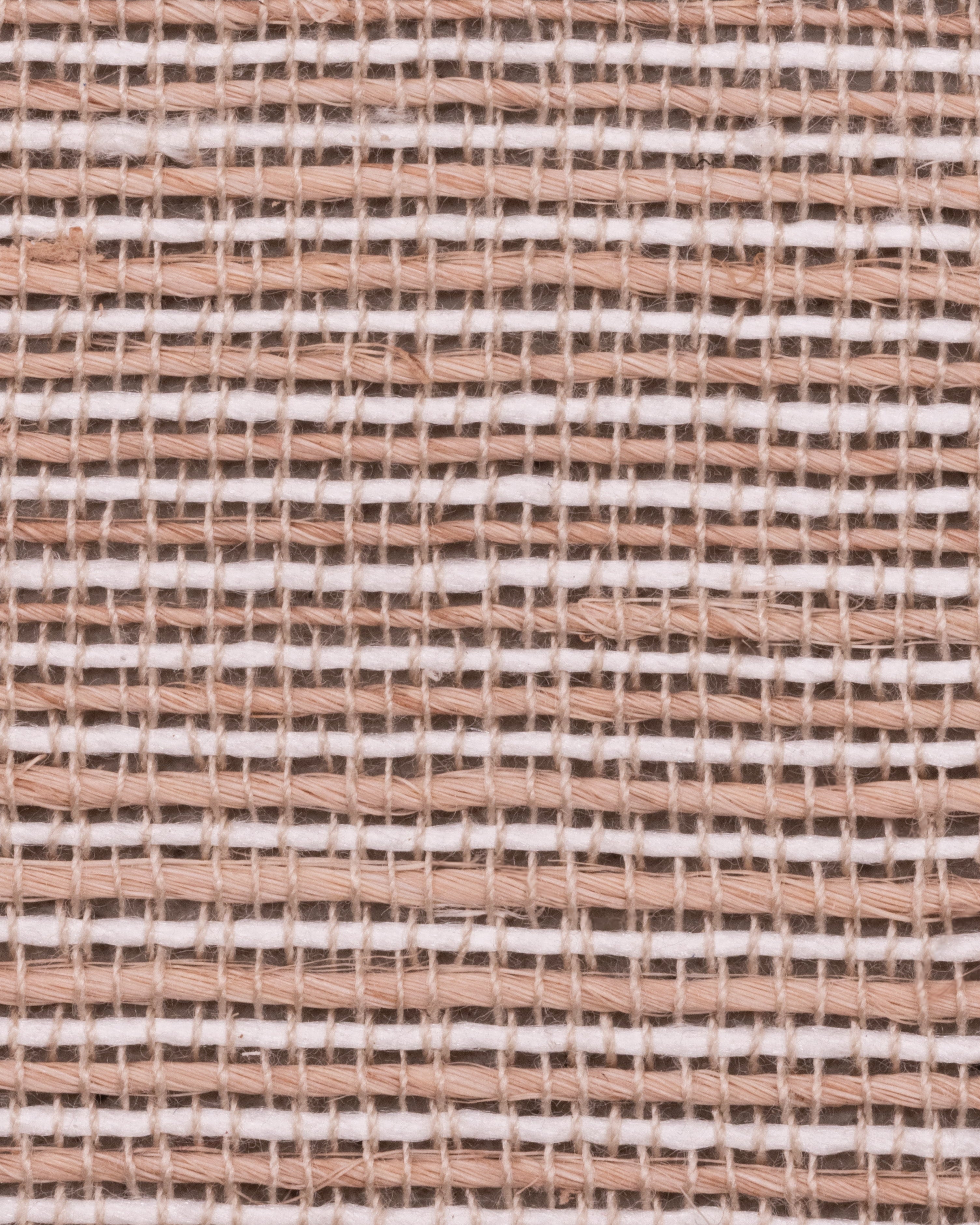 IKA WEAVE - Brown Fique Fiber and White Silk