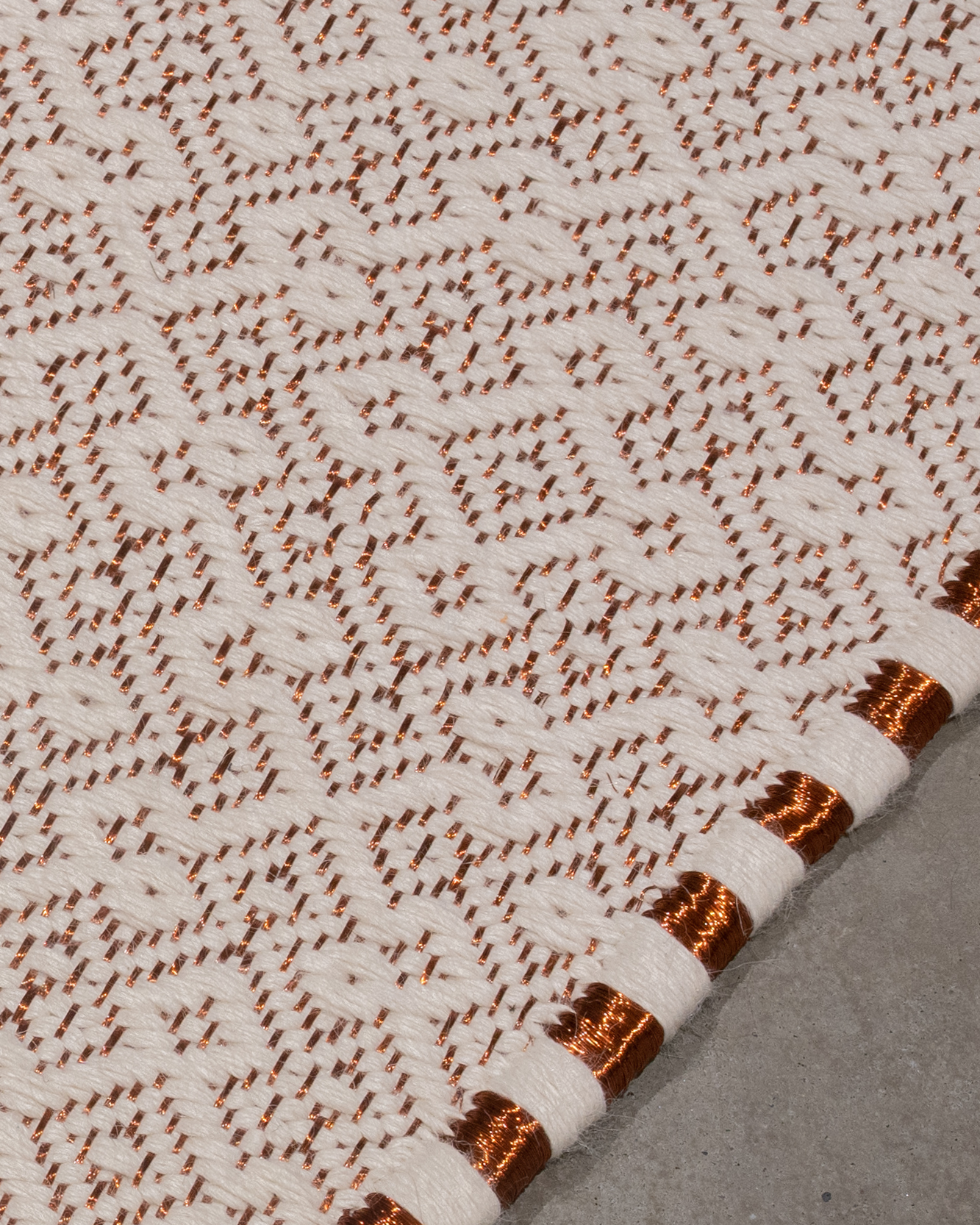 CASABLANCA WEAVE - ALPACA AND COPPER