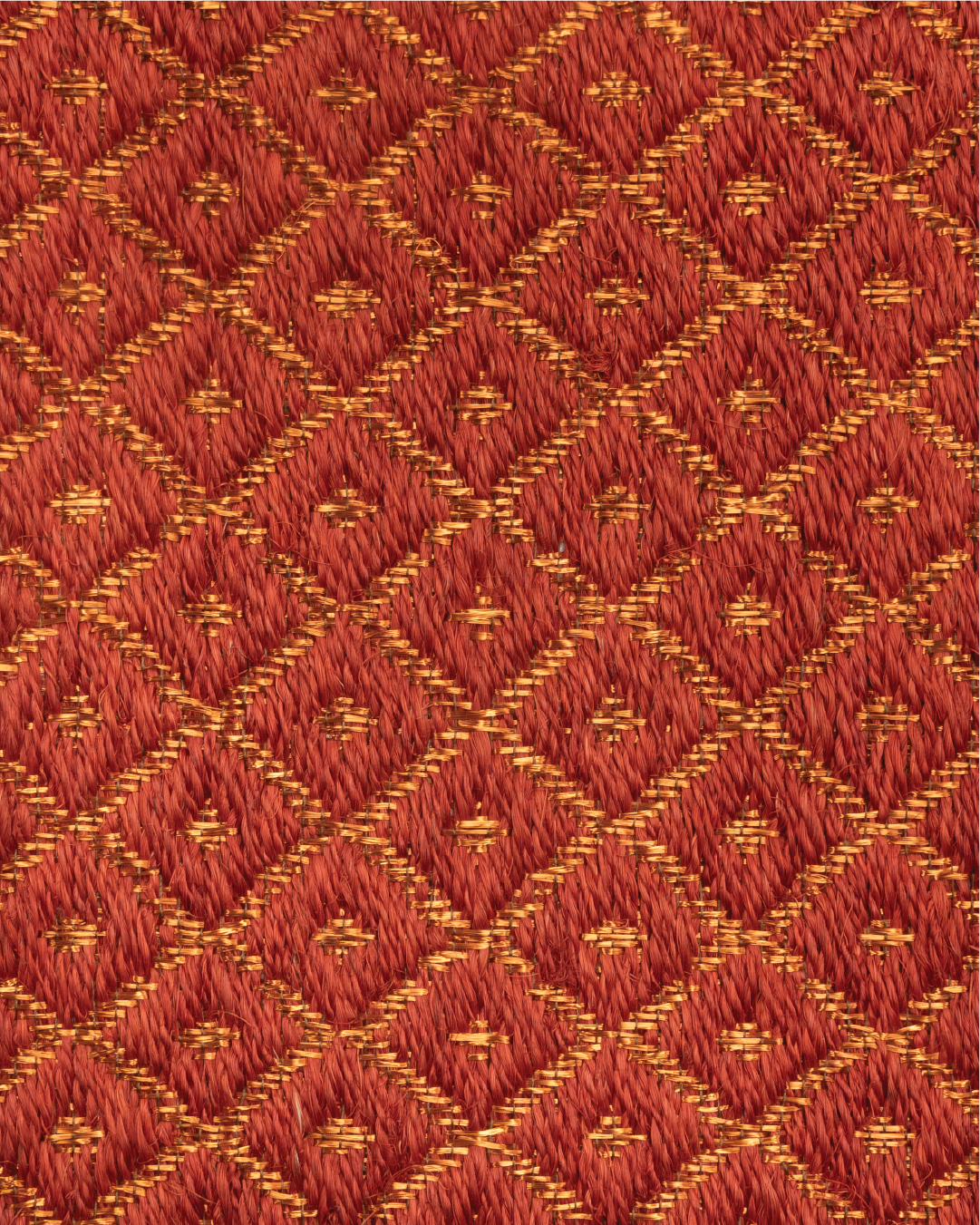 RHOMBUS WEAVE - FIQUE AND COPPER