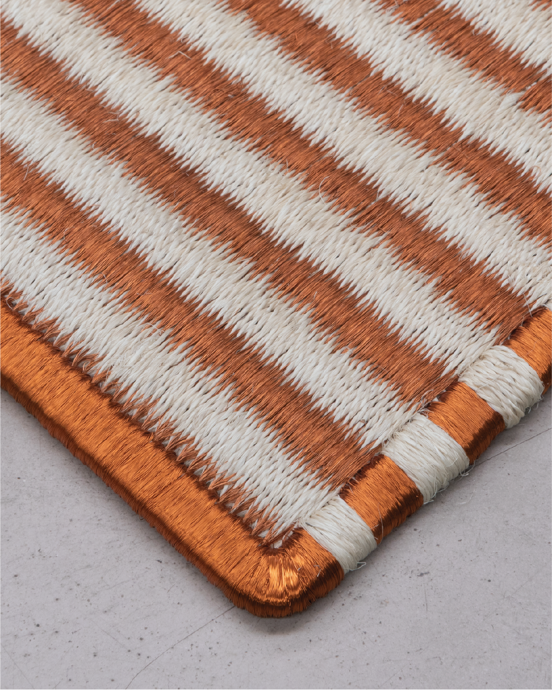 STRIPES WEAVE - FIQUE AND COPPER