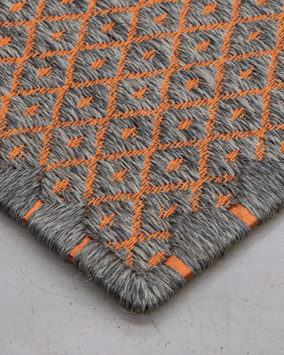 RHOMBUS WEAVE - FIQUE AND COPPER