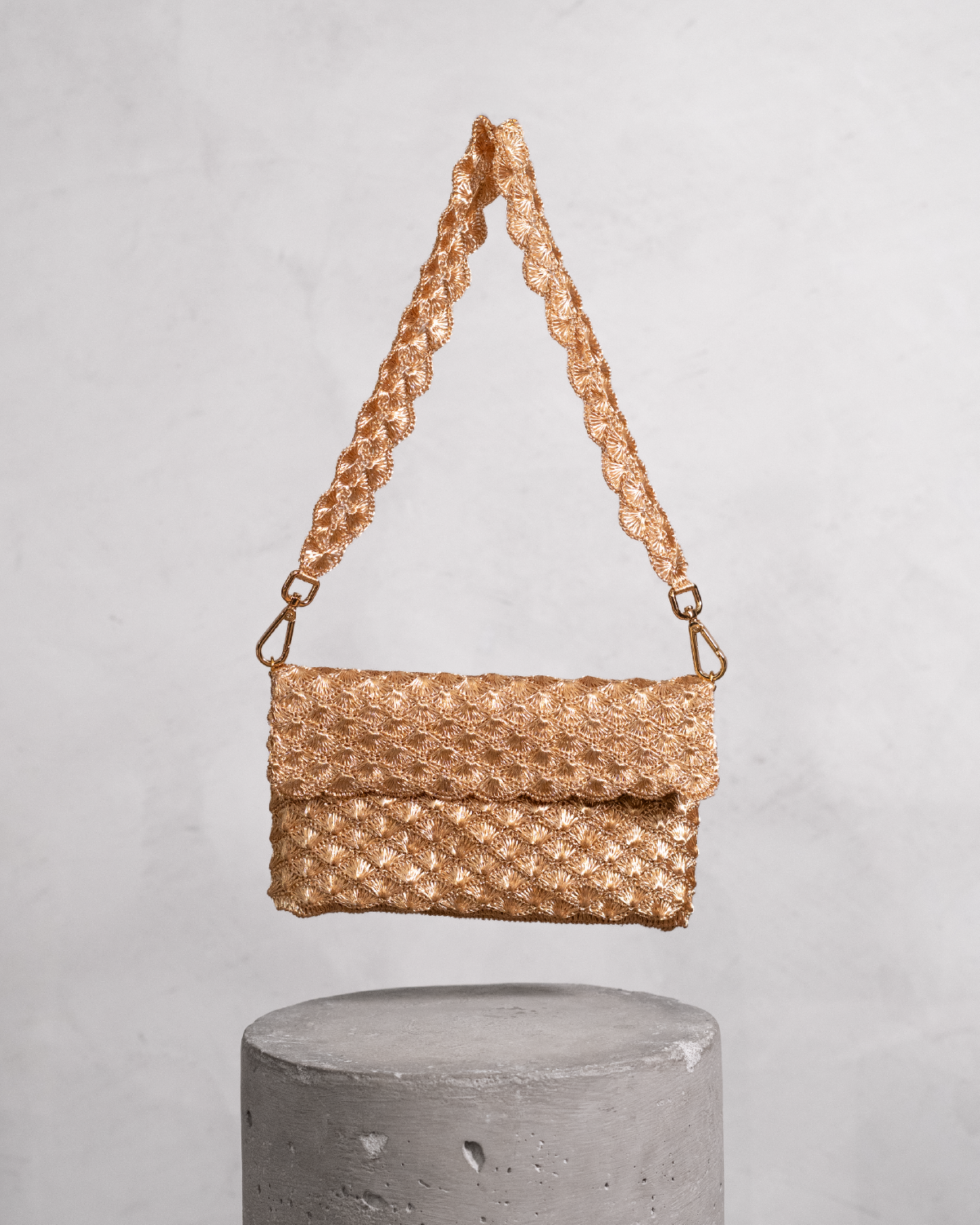 THE DANCER  BAG - GOLD