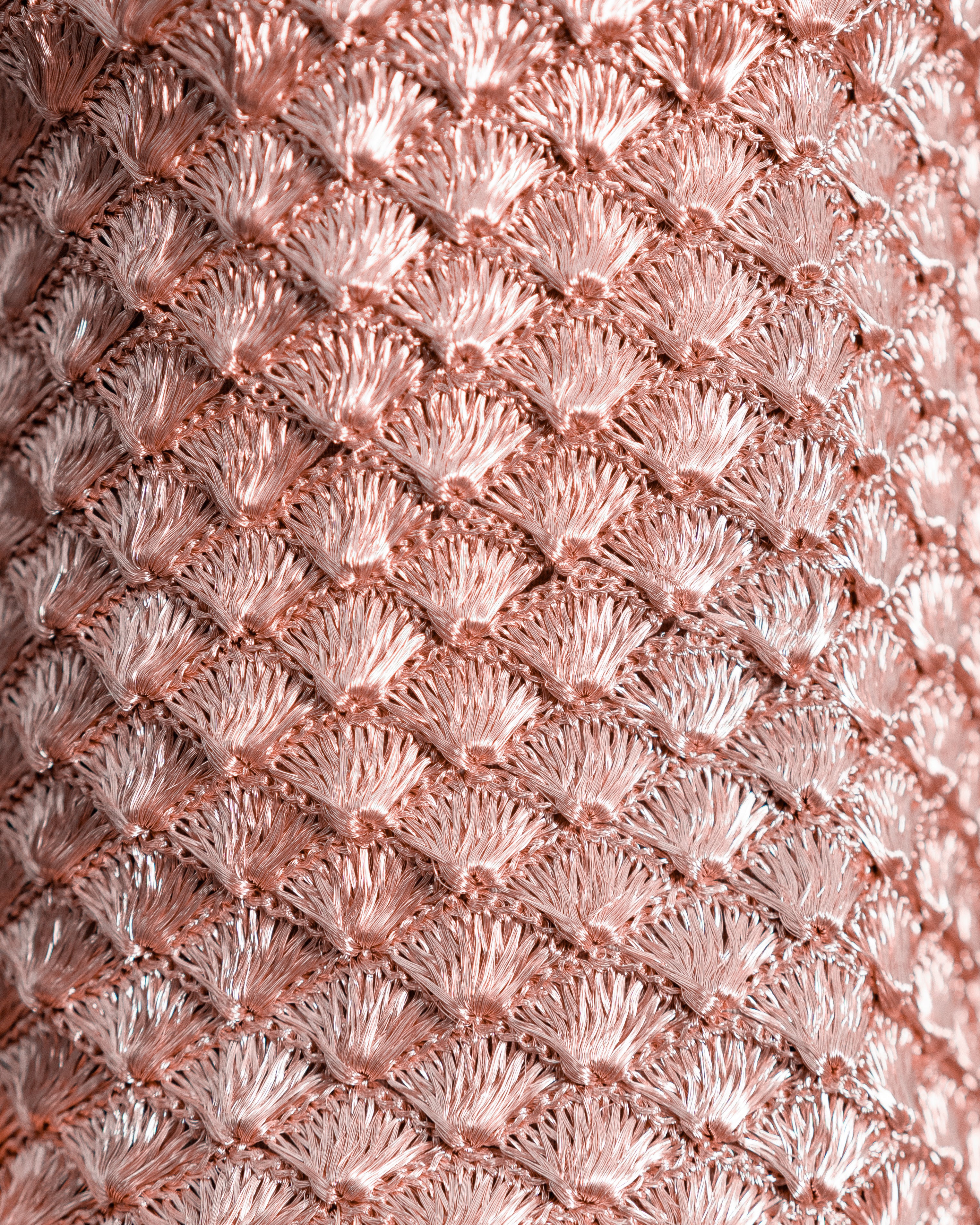 SEASHELL CLUTCH - ROSE GOLD