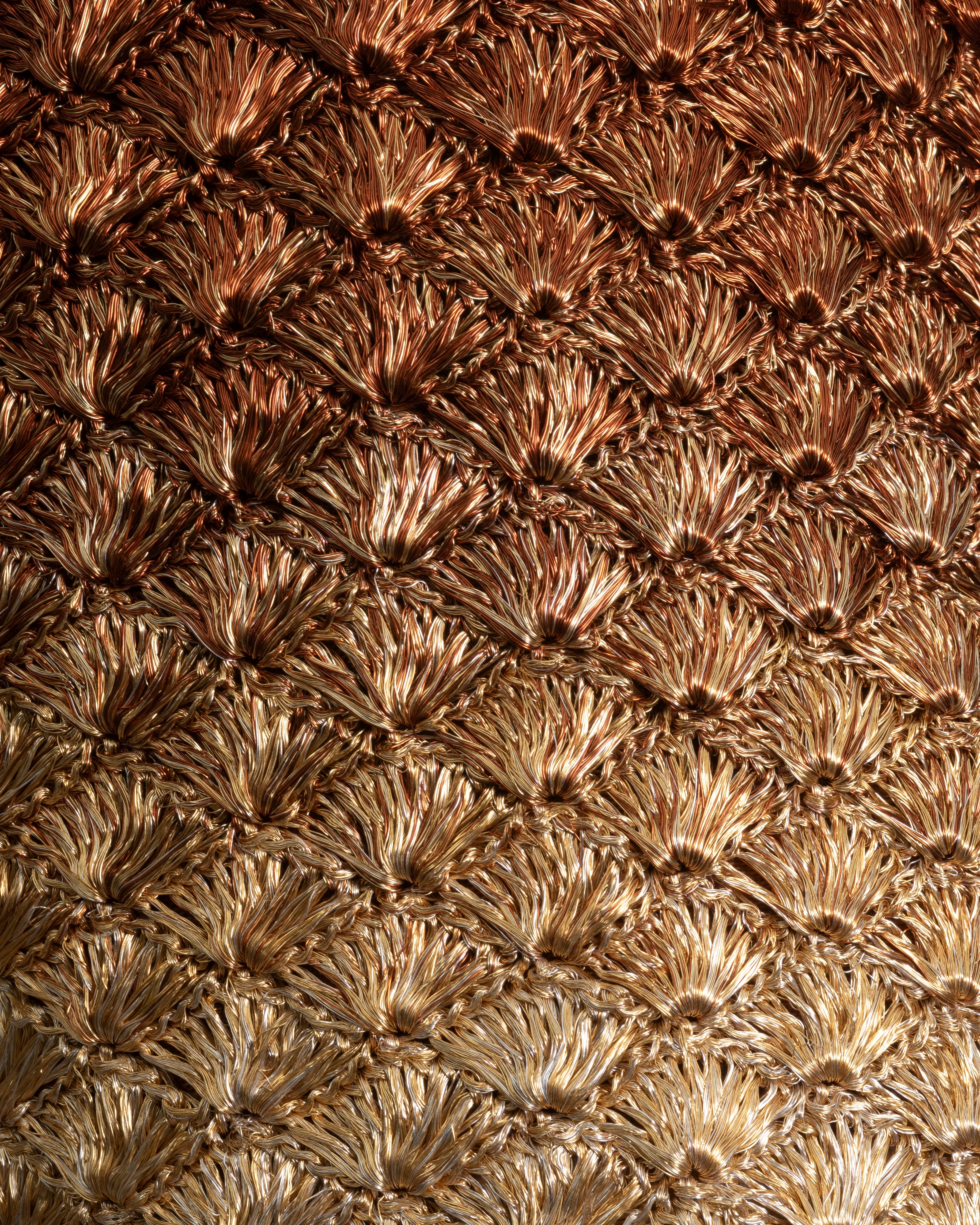 KAIA CLUTCH - GOLD & COPPER